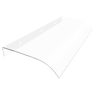 隐形雨棚户外防雨透明遮雨窗户阳台电箱热水器大门无支架静音雨搭