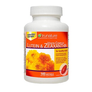美国进口正品 TRUNATURE 叶黄素 玉米黄素 视力保健