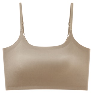 美背心式孕妇吊带内衣女带胸垫一体免穿文胸夏季薄款怀孕孕期专用