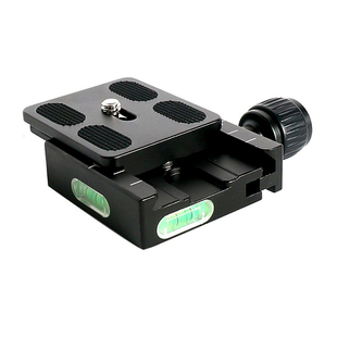 QR-50快装板夹座配件三脚架云台稳定器快拆板微单反相机通用底座