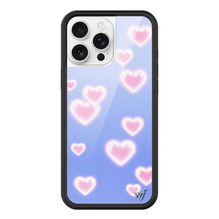 Wildflower梦幻之心手机壳Dreamy Hearts适用苹果iPhone16/15/14/Pro/Max硬壳全包保护套硅胶防摔个性时尚wf