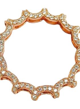 S925银时尚满钻群镶款女戒空调