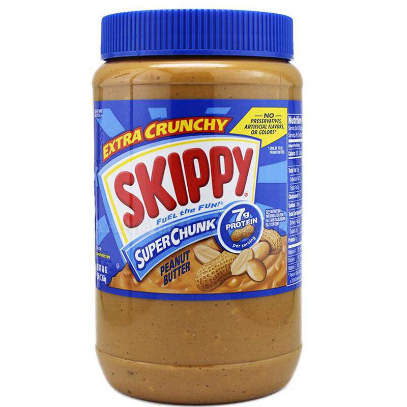 美国skippy四季宝粗粒花生酱