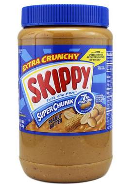 美国skippy四季宝粗粒花生酱