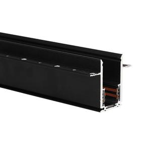 磁吸轨道灯嵌入式无主灯客厅预埋灯槽泛光灯导轨48v组合led灯具