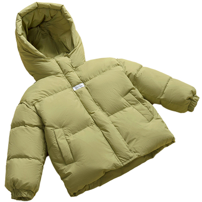 雅鹿新款儿童加厚羽绒服外套