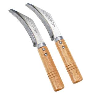 水果刀小弯刀弯月形弯头嘴削菠萝榴莲甘蔗香蕉刀蜜家用水果店专用