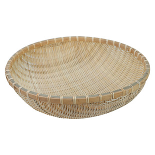 竹篮子竹制品竹青竹筐竹编簸箕鸡蛋篮收纳箩筐水果洗菜家用馒头筐