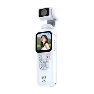 手持云台运动4K相机高清录像摄像户外vlog美颜自拍神器记录仪防抖