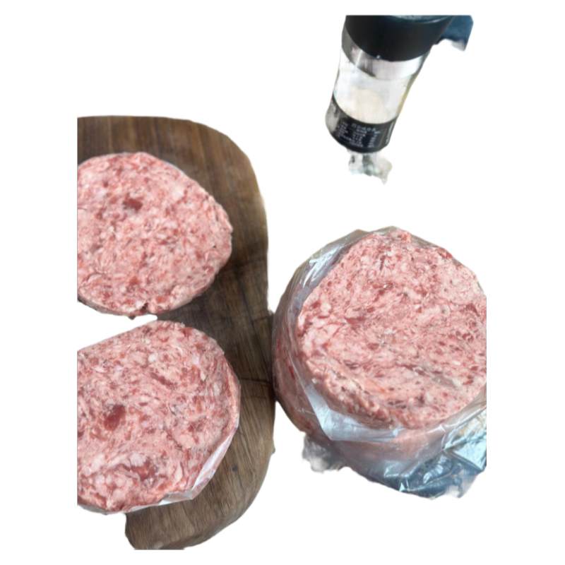 包邮15个澳洲和牛汉堡肉饼