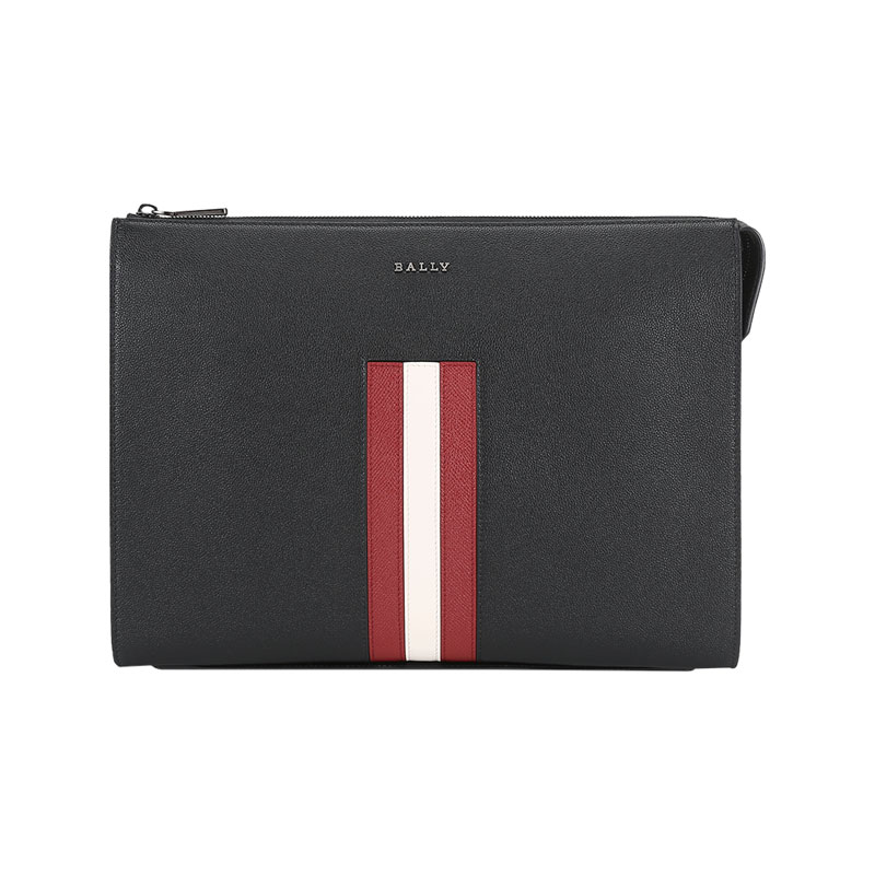 【自营】Bally/巴利男士牛皮革手拿包公文包 ENZON TSP