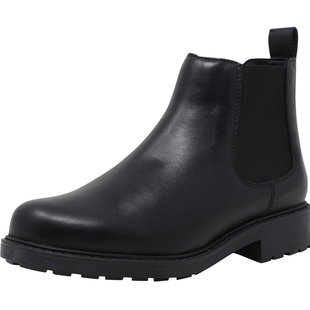 Clarks其乐女靴2025秋冬款套脚优雅休闲短靴 Orinoco2 Lane现货