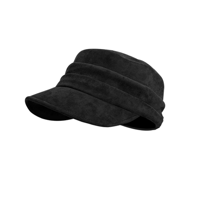 章若楠同款马术帽大头围秋冬复古