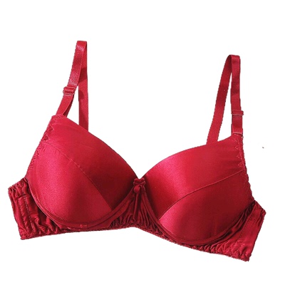 双面真丝100%无痕透气文胸无钢圈