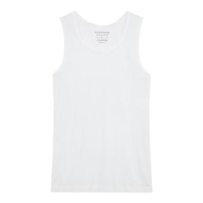 舒雅男士3件装50S舒美棉背心