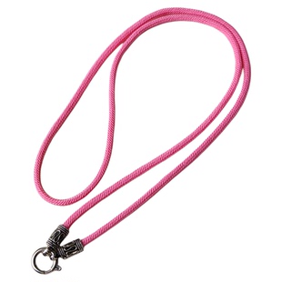 原创设计泰国佛牌链子优质高端米兰绳粉色多巴胺夏季唐卡吊坠挂绳