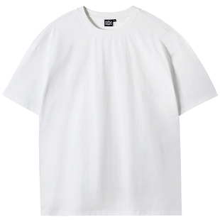 肌肉狗 260g纯色短袖T恤男夏季时尚简约多色透气休闲训练健身上衣