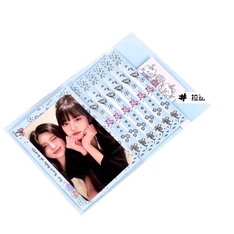 小猫烟花抽拉瀑布生日贺卡送男友