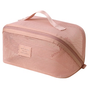 网纱化妆包女2026新款便携大容量化妆品手提收纳包旅行分层洗漱包