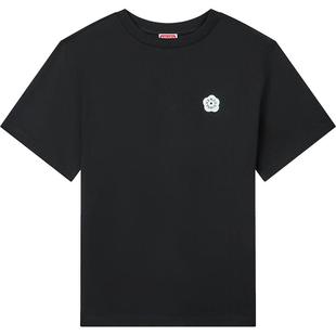 KENZO25秋冬新品 女士海棠花BOKE 2.0圆领休闲短袖T恤新年