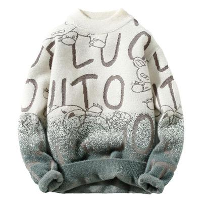 青少年针织衫学生加厚款毛衣