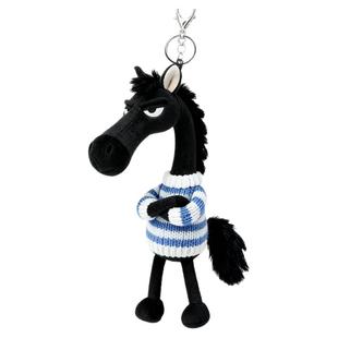 2026天选黑马毛绒挂饰包包挂件钥匙扣玩偶公仔摆件2026马年吉祥物
