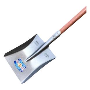 宽牌锰钢淬火钢锹本色尖头户外铁锨挖土大号农用铲子园艺防汛工具