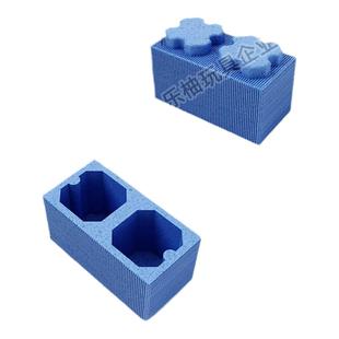 室内幼儿园商场游乐园家用儿童积木围栏大块EPP泡沫方砖积木玩具