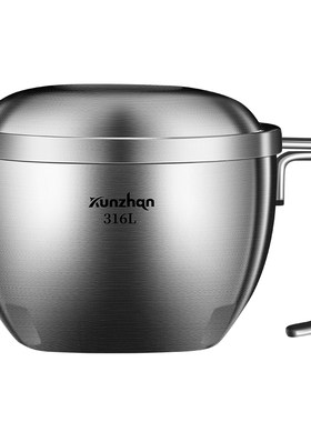 kunzhan316L不锈钢泡面碗