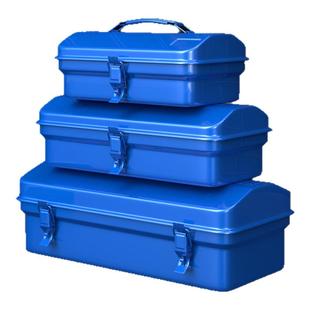 美科五金工具收纳箱铁皮工具箱车载收纳盒金属盒子箱子铁加厚工业