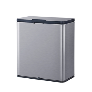 厨房垃圾桶挂式不锈钢家用壁挂创意厨余橱柜门悬挂挂壁有盖筒纸篓