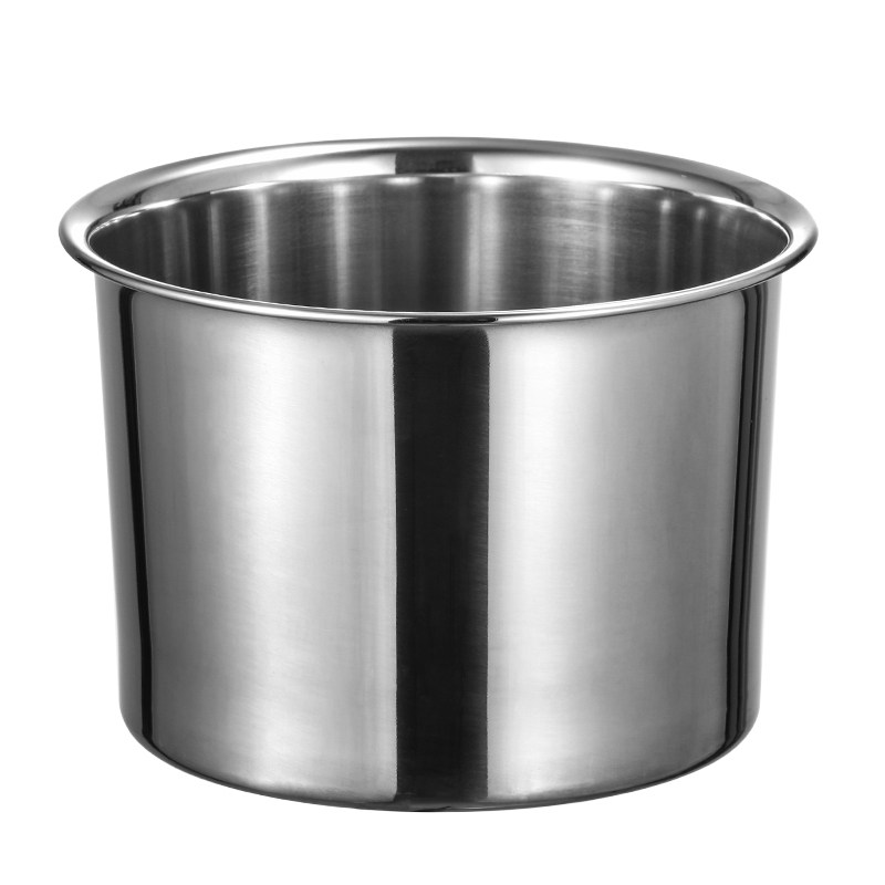 304不锈钢盆带盖家用装油盆厨房猪油盆商用铁盆小号味盅调料盆子