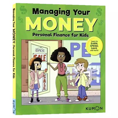 Kumon Managing Your Money Personal Finance For Kids 公文式教育 青少年理财入门 理财基础知识 培养财商 英文原版进口书