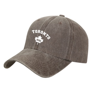 加拿大多伦多大学TORONTO IRISH枫叶标志棒球帽做旧复古男女帽子