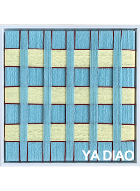手工DIY毛线创意小众装饰画