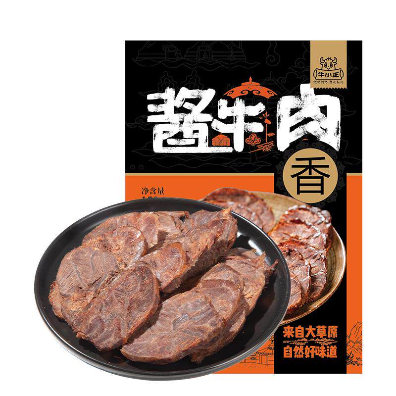 牛小正酱卤牛肉原味150g
