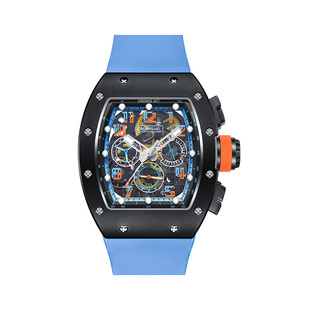 cronusart克洛斯碳素赛道系列 男士男款手表镂空自动机械名牌腕表