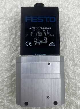 议价FESTO费斯托比例调压阀 MPPE-3-1/8-1-420-B 161163 现货适用