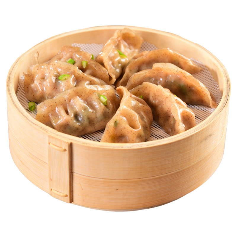 野人日记魔芋西兰花蒸饺500g/袋