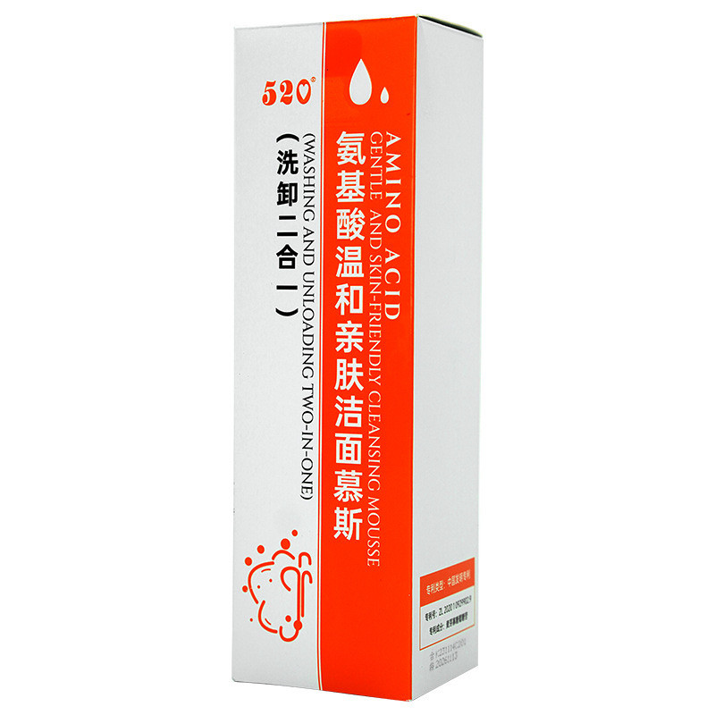 氨基酸玫瑰粉润肌肤仟丝缘洁面