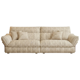 青竹邻/云畔沙发棉麻布艺沙发可全拆洗客厅2025年新款中古风正版