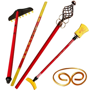 孙悟空金箍棒儿童玩具钉耙唐僧禅杖西游记兵器角色扮演道具可伸缩