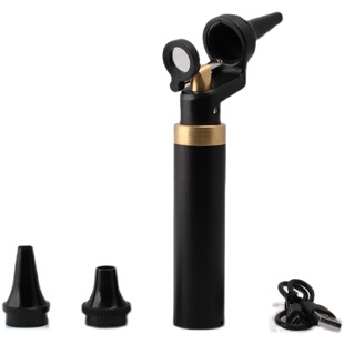 新款专业放大采耳灯充电检耳镜掏耳灯手握灯采耳神器耳窥镜可调光