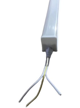 T8一体化灯管三孔led方形支架40W