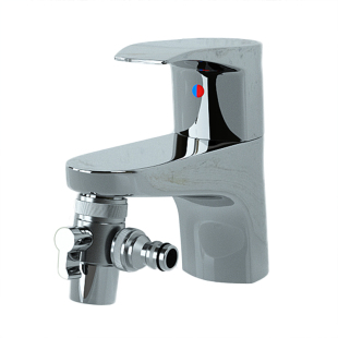 水龙头万能转接头洗脸盆一进二出洗衣机进水管转换分流器一分二口