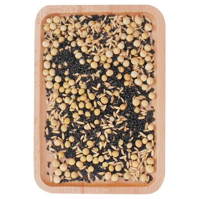 黑芝麻黑米黑豆浆原料豆浆包现磨