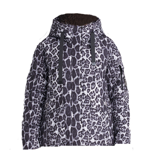 2025年新款鸭绒修身保暖美观时尚轻巧百搭连帽短款女士北迪羽绒服