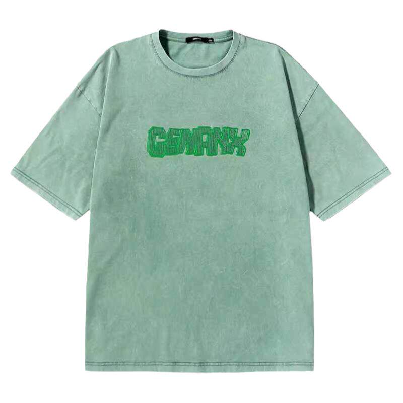 纯棉T恤GENANX复古风男女同款
