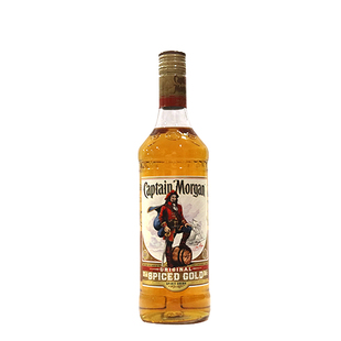 原装进口洋酒 摩根船长金朗姆酒 CAPTAIN MORGAN 摩根金正品700ML