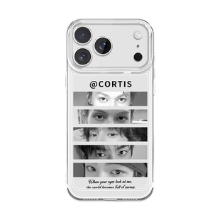 cortis眼神手机壳苹果17Promax华为vivo赵雨凡马丁iPhone16pro金主训同款OPPO小米15严成玹14周边p复古酷适配